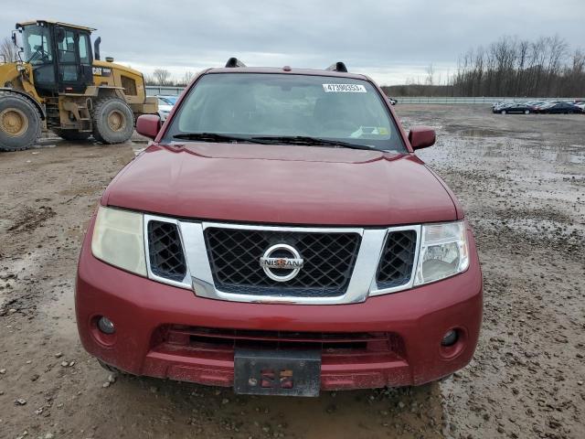 5N1AR18B68C663813 - 2008 NISSAN PATHFINDER S 勃艮第红 照片 5