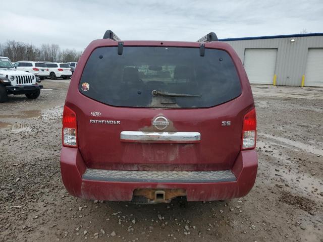 5N1AR18B68C663813 - 2008 NISSAN PATHFINDER S 勃艮第红 照片 6