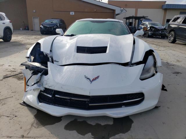 1G1YB2D71H5109235 - 2017 CHEVROLET CORVETTE STINGRAY 1LT WHITE photo 5