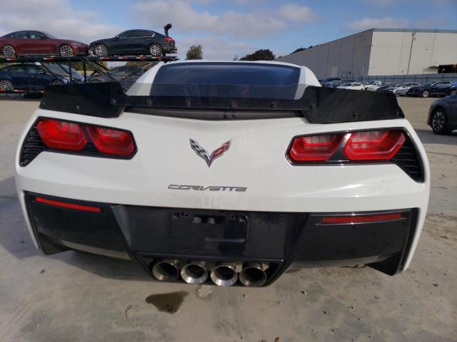 1G1YB2D71H5109235 - 2017 CHEVROLET CORVETTE STINGRAY 1LT WHITE photo 6