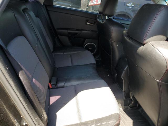 JM1BK34L681869586 - 2008 MAZDA SPEED 3 შავი ფოტო 10