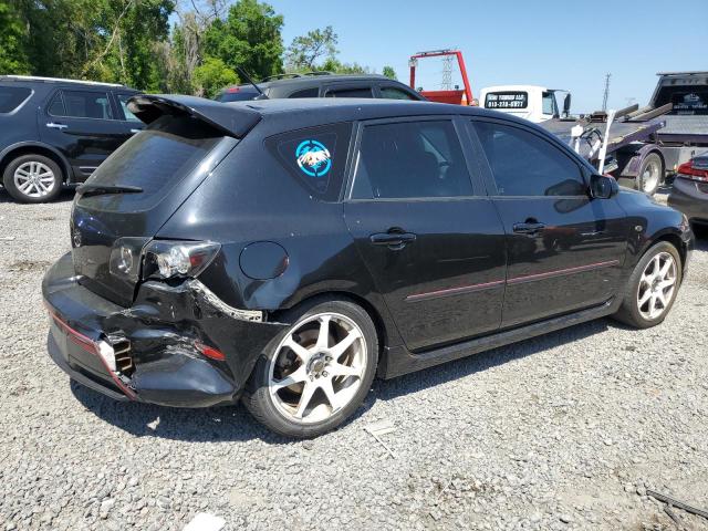 JM1BK34L681869586 - 2008 MAZDA SPEED 3 შავი ფოტო 3