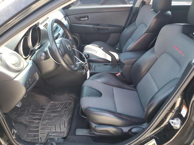 JM1BK34L681869586 - 2008 MAZDA SPEED 3 შავი ფოტო 7