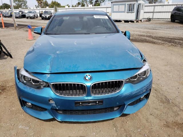 WBA4W3C55JAB87286 - 2018 BMW 430I TURQUOISE photo 5