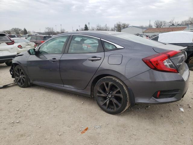 2HGFC2F89KH509918 - 2019 HONDA CIVIC SPORT 灰色 照片 2