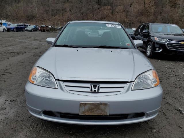 2HGES257X1H531500 - 2001 HONDA CIVIC EX SILVER photo 5