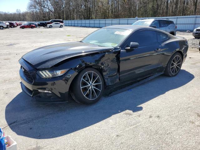 1FA6P8TH1G5223608 - 2016 FORD MUSTANG BLACK photo 1