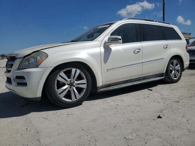 4JGBF7BEXCA795836 - 2012 MERCEDES-BENZ GL 450 4MATIC WHITE photo 1