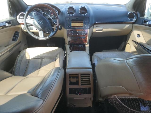 4JGBF7BEXCA795836 - 2012 MERCEDES-BENZ GL 450 4MATIC WHITE photo 8