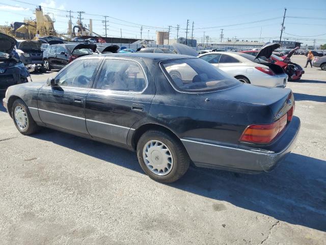 JT8UF11E5L0007061 - 1990 LEXUS LS 400 BLACK photo 2