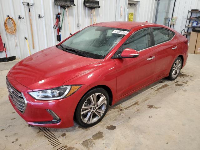 5NPD84LF7HH016891 - 2017 HYUNDAI ELANTRA SE RED photo 1