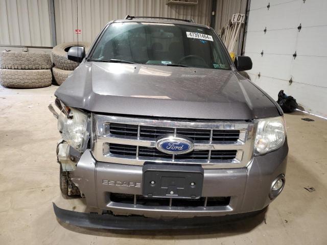 1FMCU9DG5CKA02375 - 2012 FORD ESCAPE XLT GRAY photo 5