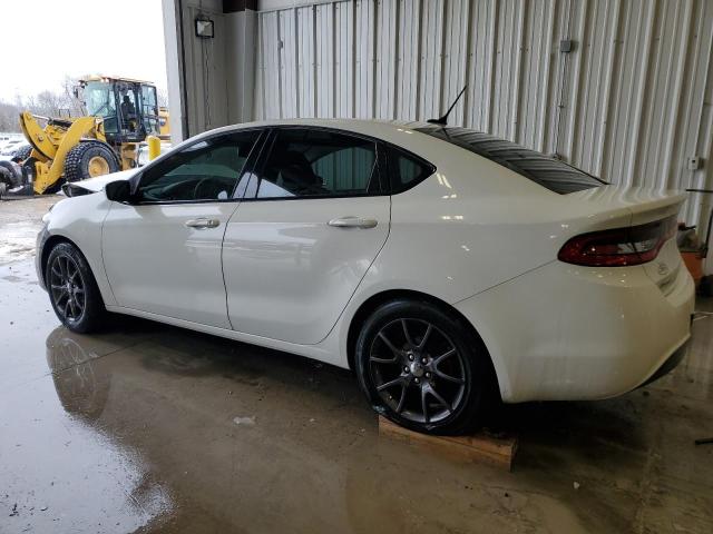 1C3CDFAA4GD607134 - 2016 DODGE DART SE WHITE photo 2