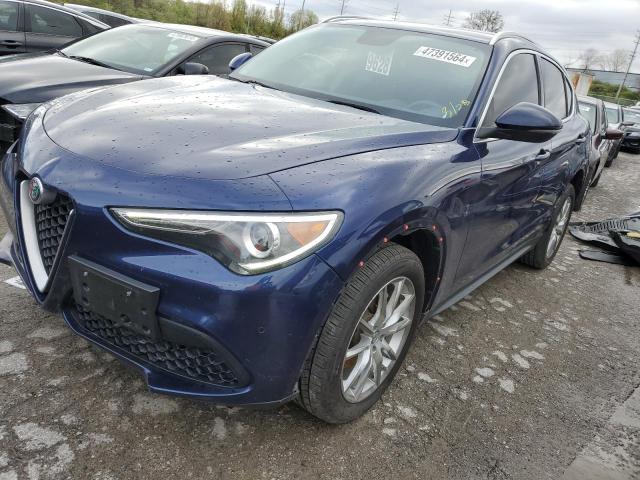 ZASFAKBN7J7B60906 - 2018 ALFA ROMEO STELVIO TI BLUE photo 1