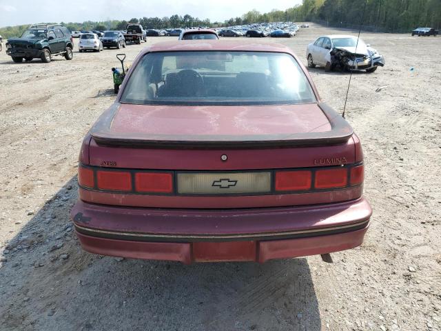 2G1WN54T6P9127762 - 1993 CHEVROLET LUMINA EURO BURGUNDY photo 6