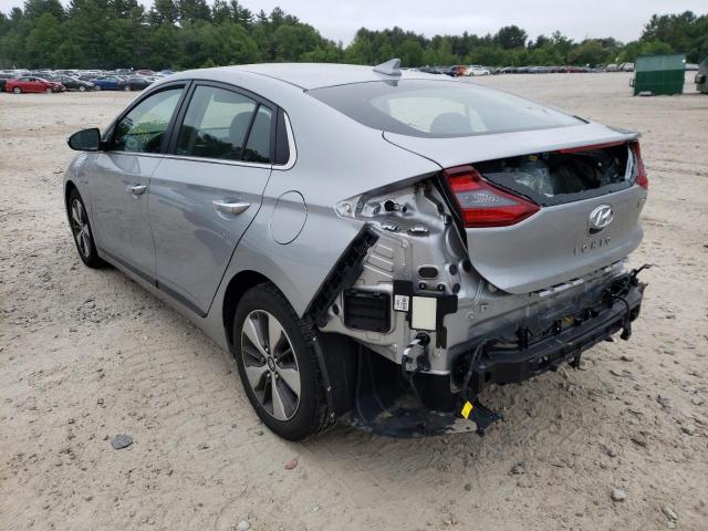 KMHC75LD3KU174138 - 2019 HYUNDAI IONIQ LIMITED SILVER photo 3