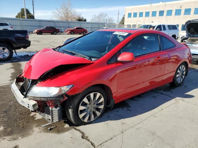 2HGFG1B92BH501401 - 2011 HONDA CIVIC EXL RED photo 1