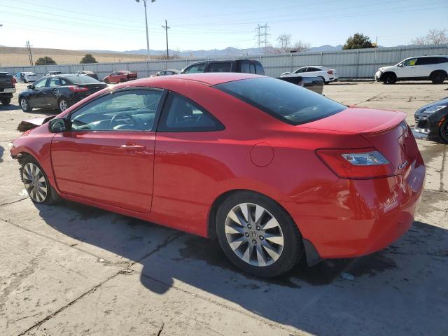 2HGFG1B92BH501401 - 2011 HONDA CIVIC EXL RED photo 2
