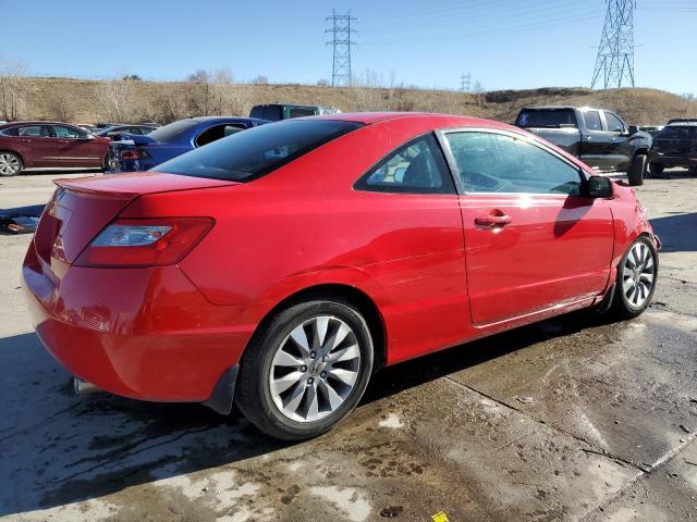 2HGFG1B92BH501401 - 2011 HONDA CIVIC EXL RED photo 3