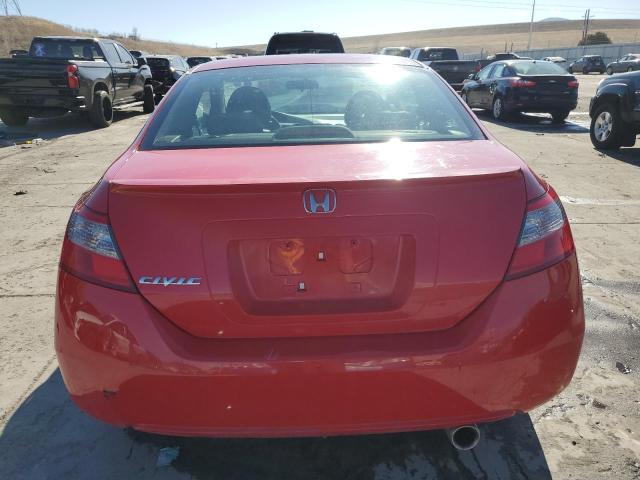 2HGFG1B92BH501401 - 2011 HONDA CIVIC EXL RED photo 6
