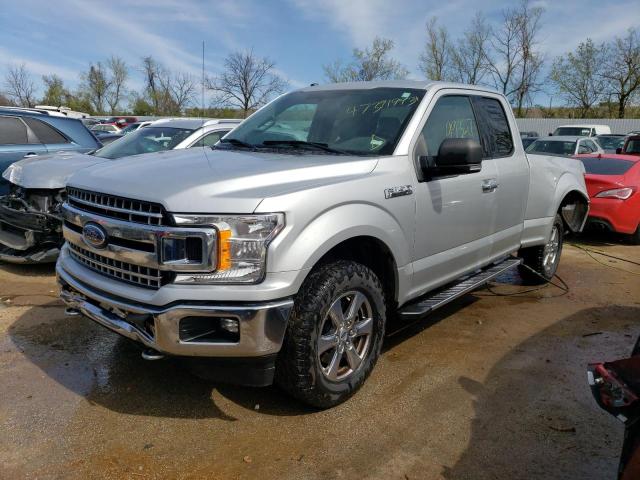 1FTFX1E54JKE58274 - 2018 FORD F150 SUPER CAB SILVER photo 1