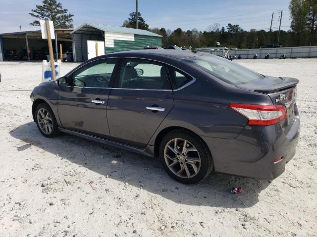 3N1AB7AP1FY298918 - 2015 NISSAN SENTRA S GRAY photo 2