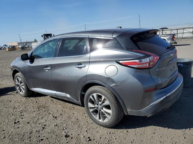 5N1AZ2MH5GN101176 - 2016 NISSAN MURANO S GRAY photo 2