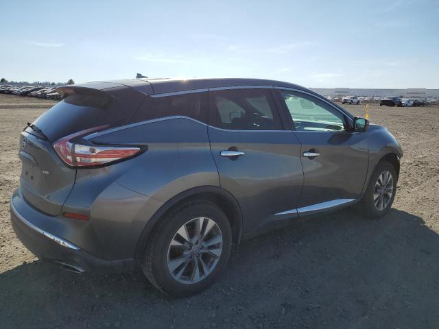 5N1AZ2MH5GN101176 - 2016 NISSAN MURANO S GRAY photo 3