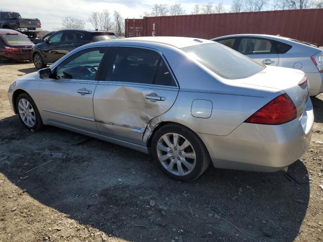 1HGCM66836A041194 - 2006 HONDA ACCORD EX SILVER photo 2