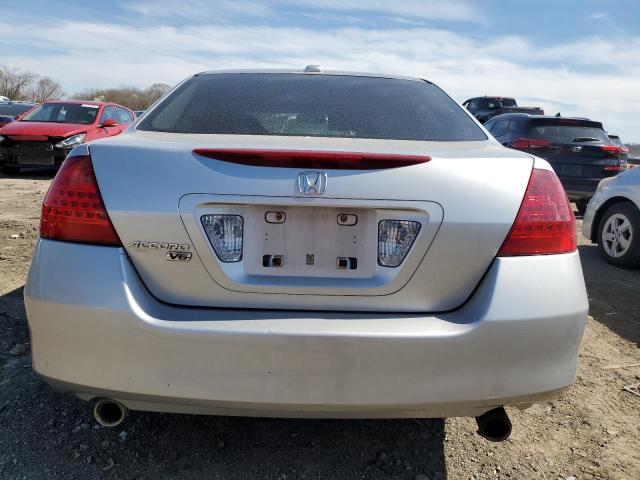 1HGCM66836A041194 - 2006 HONDA ACCORD EX SILVER photo 6