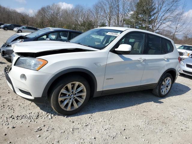 5UXWX9C56D0A20617 - 2013 BMW X3 XDRIVE28I WHITE photo 1