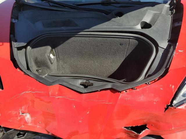1G1Y62D49L5108899 - 2020 CHEVROLET CORVETTE STINGRAY 1LT RED photo 11