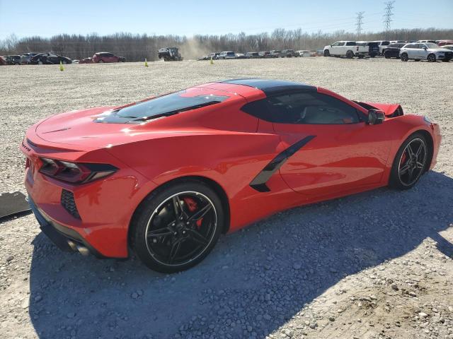 1G1Y62D49L5108899 - 2020 CHEVROLET CORVETTE STINGRAY 1LT RED photo 3