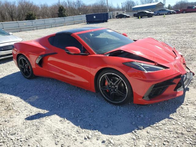 1G1Y62D49L5108899 - 2020 CHEVROLET CORVETTE STINGRAY 1LT RED photo 4