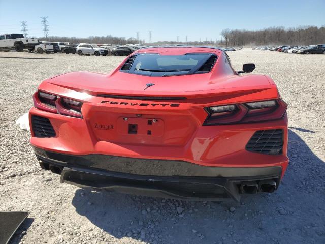 1G1Y62D49L5108899 - 2020 CHEVROLET CORVETTE STINGRAY 1LT RED photo 6