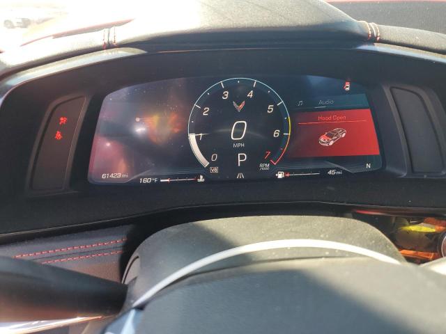 1G1Y62D49L5108899 - 2020 CHEVROLET CORVETTE STINGRAY 1LT RED photo 9