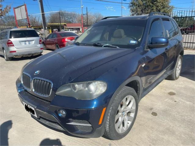 5UXZV4C50BL409574 - 2011 BMW X5 XDRIVE35I BLUE photo 2