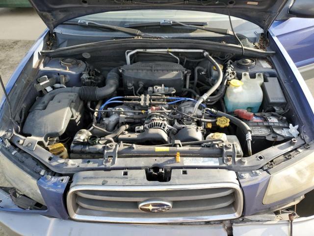 JF1SG65693H743868 - 2003 SUBARU FORESTER 2.5XS Синий фото 11