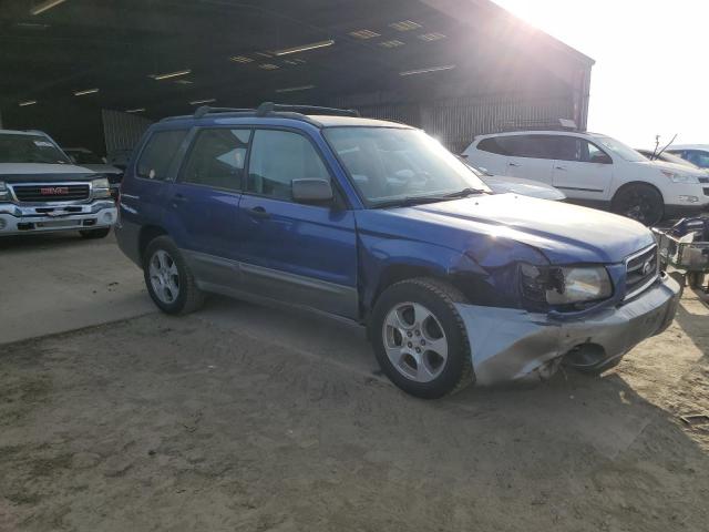 JF1SG65693H743868 - 2003 SUBARU FORESTER 2.5XS Синий фото 4