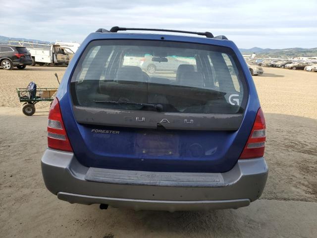 JF1SG65693H743868 - 2003 SUBARU FORESTER 2.5XS Синий фото 6