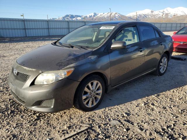 JTDBL40E599036780 - 2009 TOYOTA COROLLA BASE GRAY photo 1