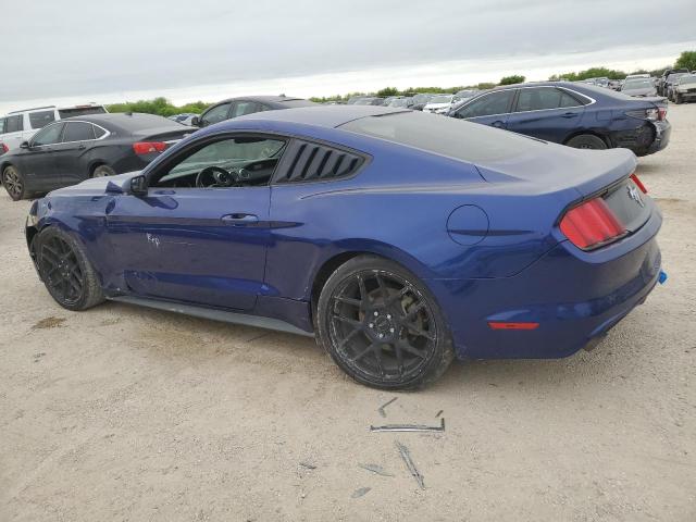 1FA6P8AM1G5256351 - 2016 FORD MUSTANG BLUE photo 2