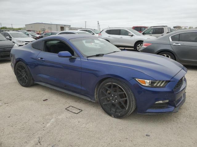 1FA6P8AM1G5256351 - 2016 FORD MUSTANG BLUE photo 4