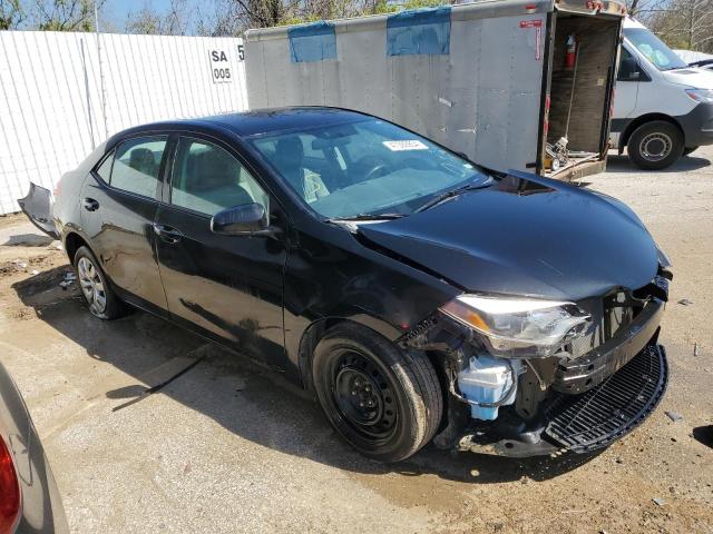 5YFBURHE3GP471352 - 2016 TOYOTA COROLLA L BLACK photo 4