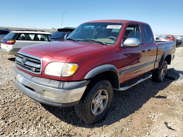 5TBBT44111S212410 - 2001 TOYOTA TUNDRA ACCESS CAB BURGUNDY photo 1