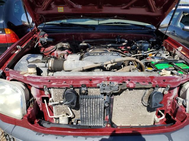 5TBBT44111S212410 - 2001 TOYOTA TUNDRA ACCESS CAB ბურგუნდია ფოტო 11