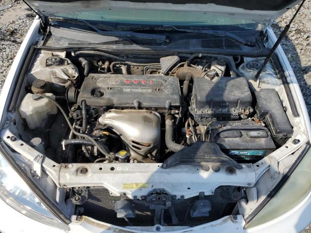 4T1BE32K84U299130 - 2004 TOYOTA CAMRY LE WHITE photo 11