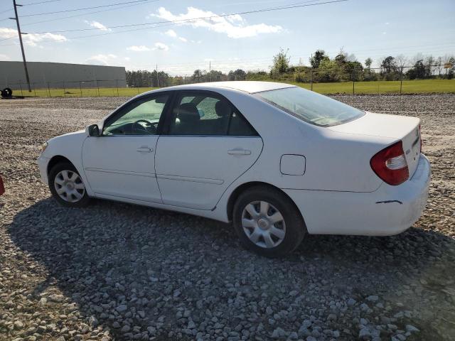 4T1BE32K84U299130 - 2004 TOYOTA CAMRY LE WHITE photo 2