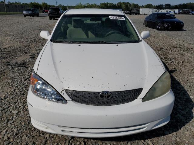 4T1BE32K84U299130 - 2004 TOYOTA CAMRY LE WHITE photo 5