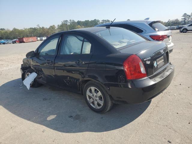 KMHCN46C78U242436 - 2008 HYUNDAI ACCENT GLS BLACK photo 2